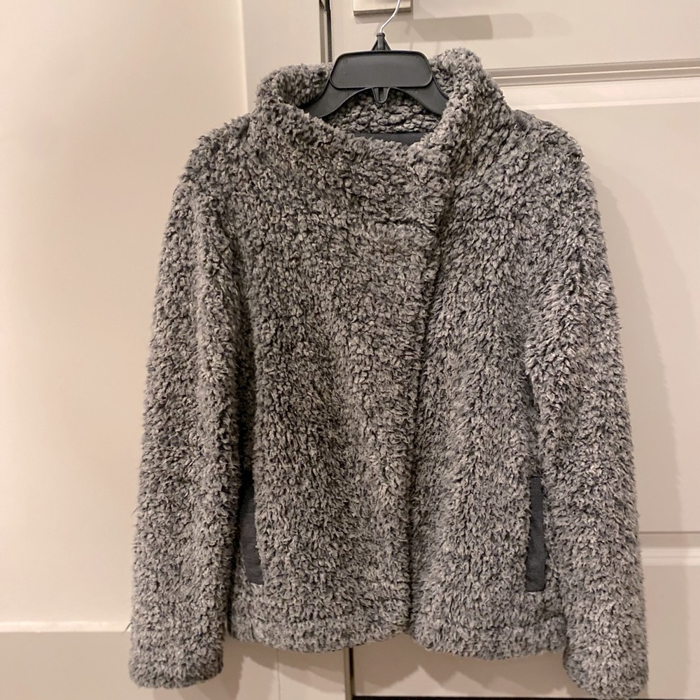 Dylan Sherpa Snap Button Jacket Size Small - image 1